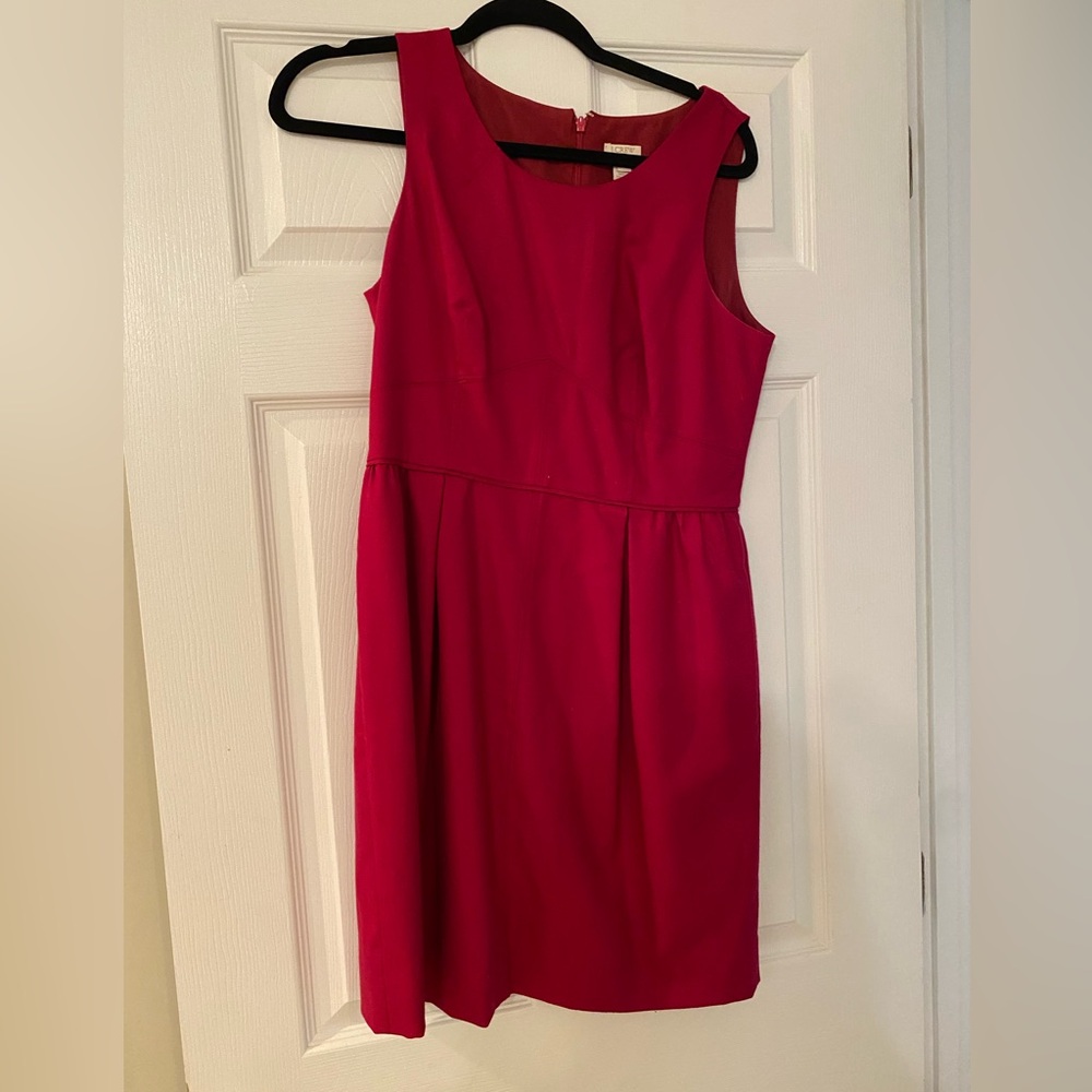 Pink j crew  Sleeveless dress